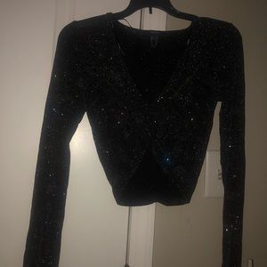 Glitter Crop Top(SOLD)